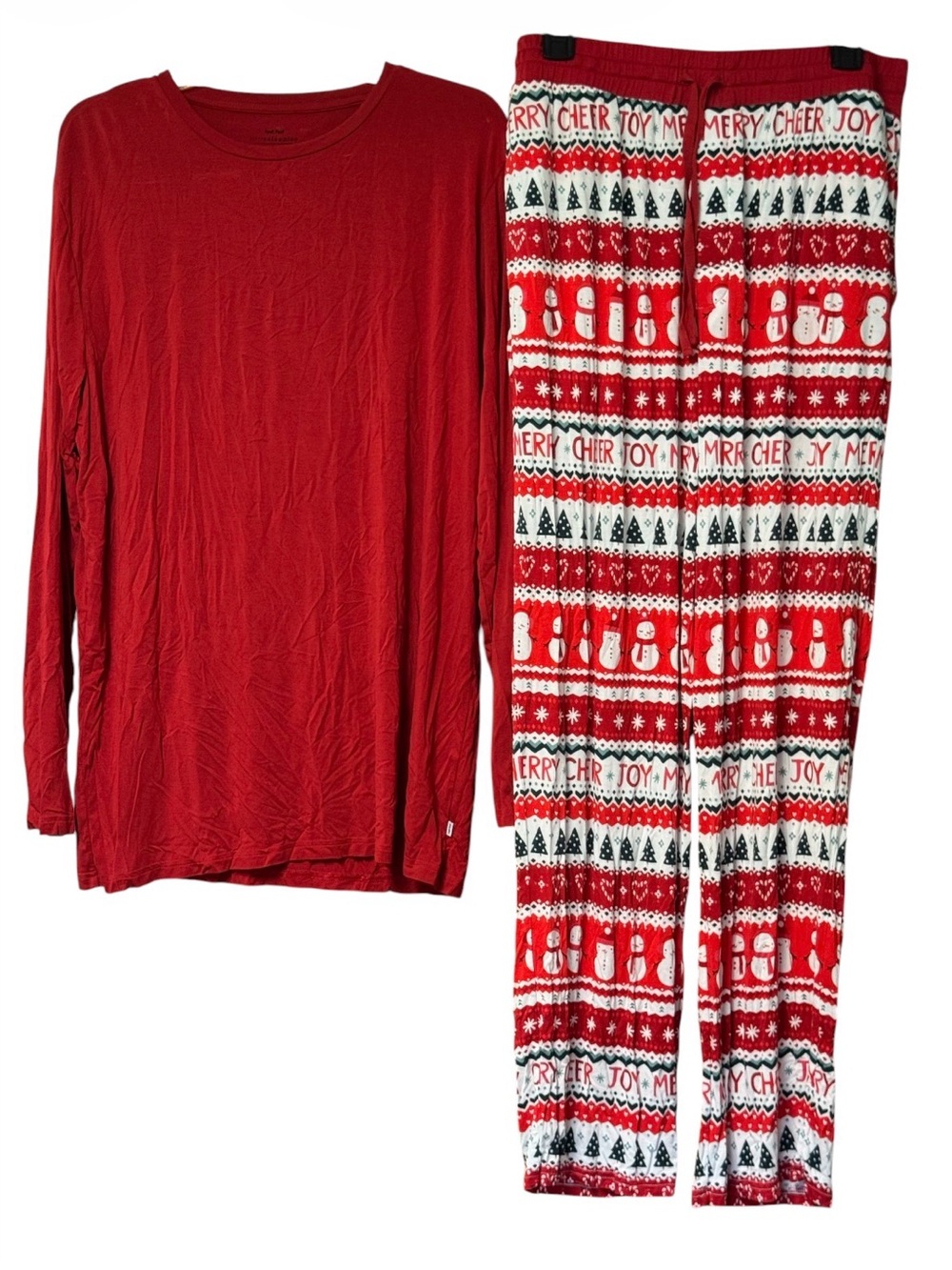 EUC Unisex Little Sleepies Christmas Pajamas SZ XL